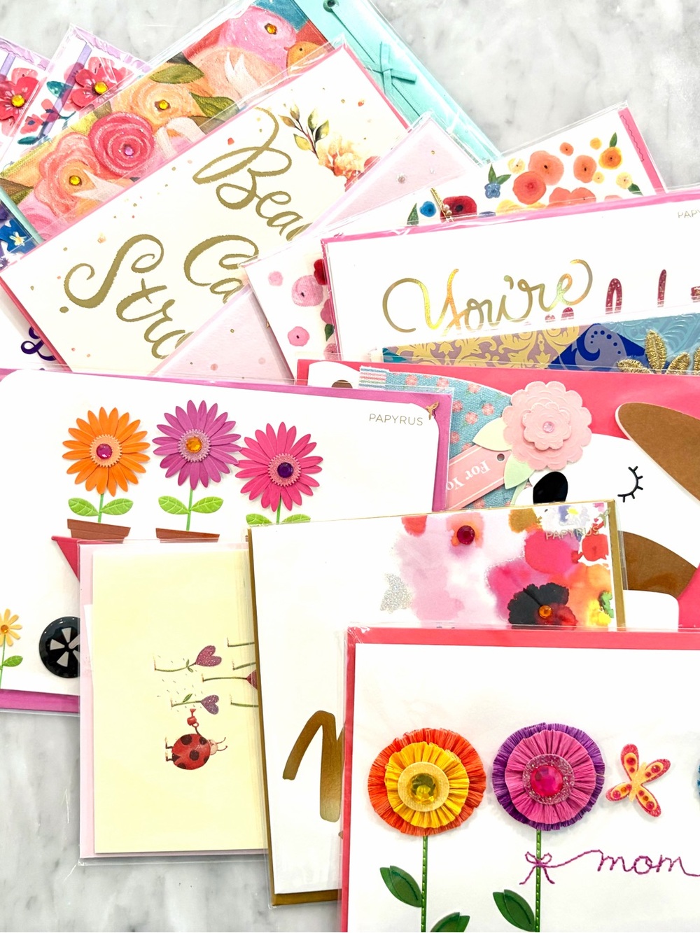 PAPYRUS - Bundle of 15 Greeting Cards - Mom, Mother’s Day NEW - Picture 2 of 4